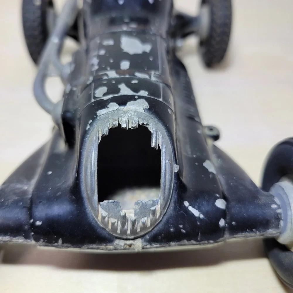 Vintage Cox‎ Thimble Drome Champion Metal Toy Race Car #21 Santa Ana